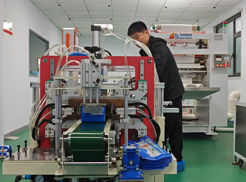 三排洗臉巾機