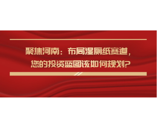 聚焦河南：布局濕廁紙賽道，您的投資藍圖該如何規(guī)劃?